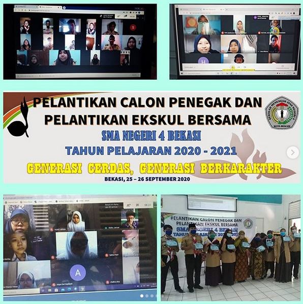 Pelantikan Calon Penegak dan Anggota Ektrakurikuler Bersama