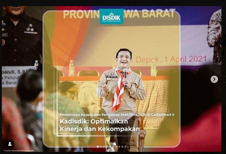 Kadisdik : Optimalkan Kinerja dan Kekompakan