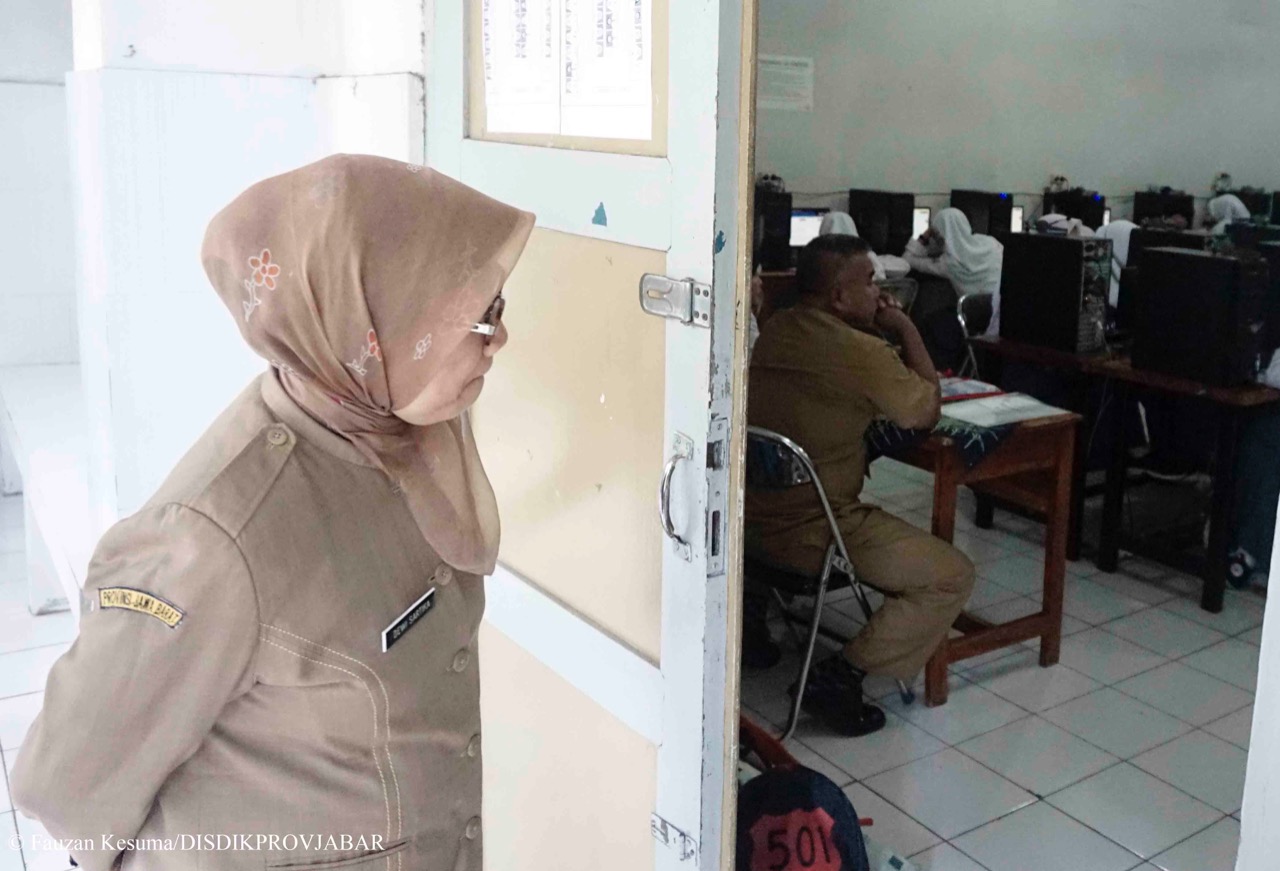 Hari Pertama UNBK SMA Berjalan Dengan Lancar