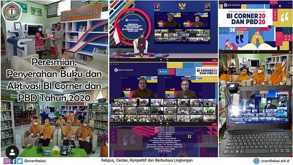 Testimoni Aktivasi BI Corner di Perpustakaan SMA Negeri 4 Bekasi