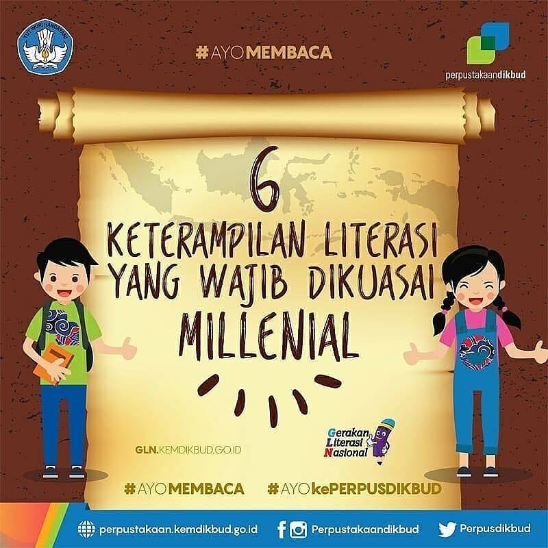 Enam keterampilan literasi yang wajib  kuasai